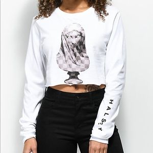 Halsey crop top